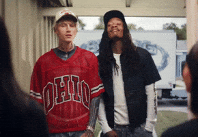 Wiz Khalifa Dreadlocks GIF by Machine Gun Kelly