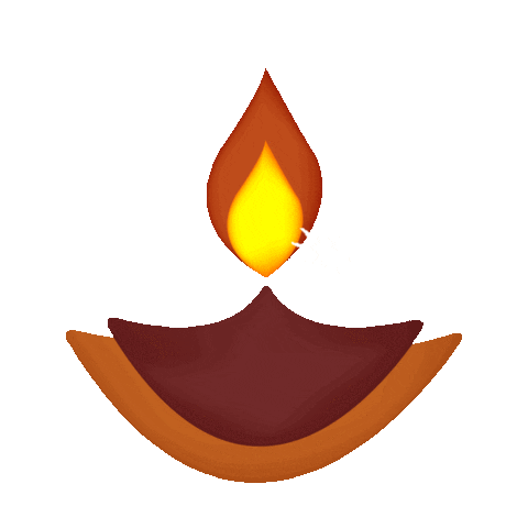 diwali divo Sticker