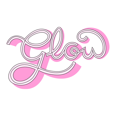 leelfactory giphyupload girl light glow Sticker