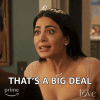 Excited With Love GIF by Amazon Prime Video