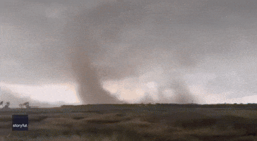 Possible Tornado Swirls in West Texas Amid Severe Storm Warnings
