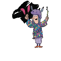 Feathers Shaman Sticker by G&G Verlag