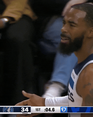 Confused Nba GIF by Minnesota Timberwolves
