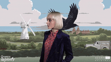 acorn-tv animation animated queen acorn tv GIF