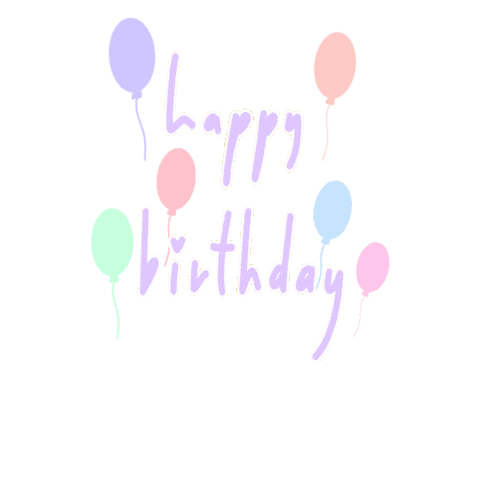 Happy Birthday Sticker