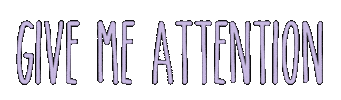 attention validate me Sticker by Pretty Whiskey / Alex Sautter