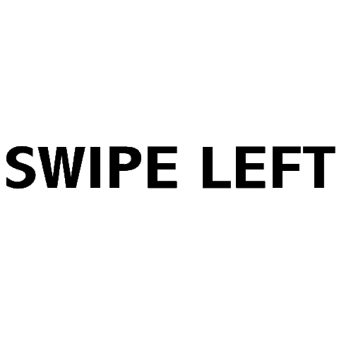 Swipe Left Sticker by Lelie Design