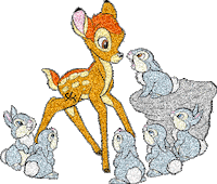 Bambi Sticker