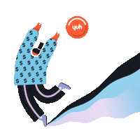 yuhapp money mood cash freedom Sticker