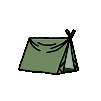 Stars Camping Sticker