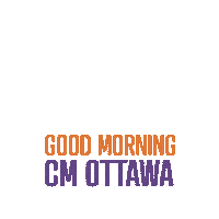Cmott Sticker by Creative Mornings Ottawa
