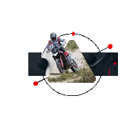 Race Rally Sticker by Hero MotoSports