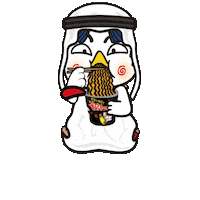 SaryaHoldings fire dubai uae noodles Sticker