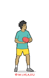 Pe Frisbee Sticker by WIMASU