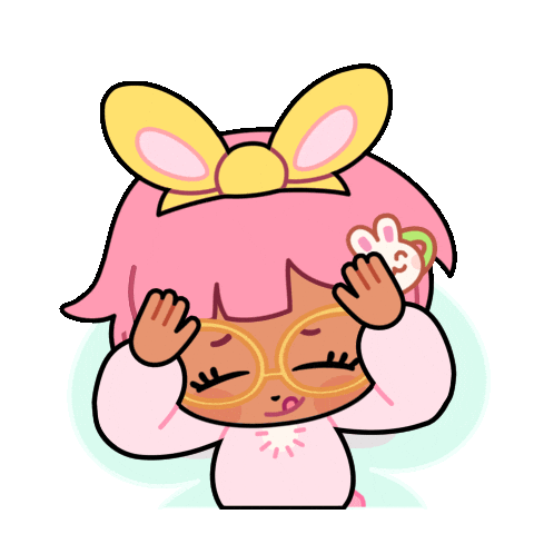 SparklesMagicalMarket giphyupload pink animals thinking Sticker