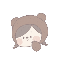 Bear くま Sticker