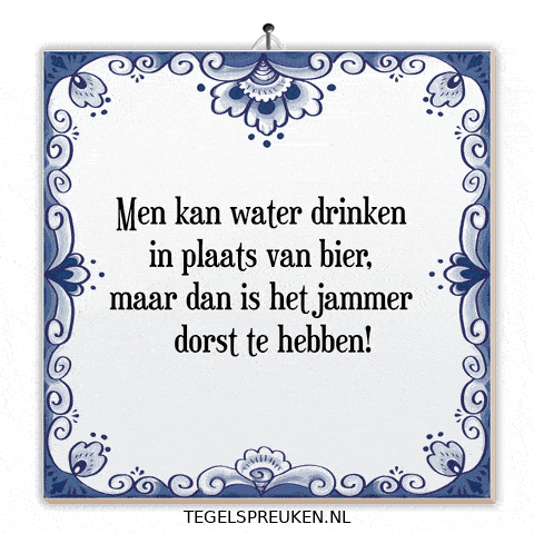 Water Humor GIF by Tegelspreuken.nl