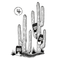 circle4ranchwater seltzer hard seltzer ranch water circle 4 ranch water Sticker