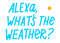 Amazon Alexa Summer Sticker by Alexa99