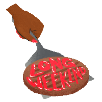 Grilling Independence Day Sticker by Hello All