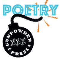 GunpowderPoetry giphyupload poetry litlit poetry month Sticker