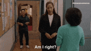 Pointing Am I Right GIF by Kim's Convenience