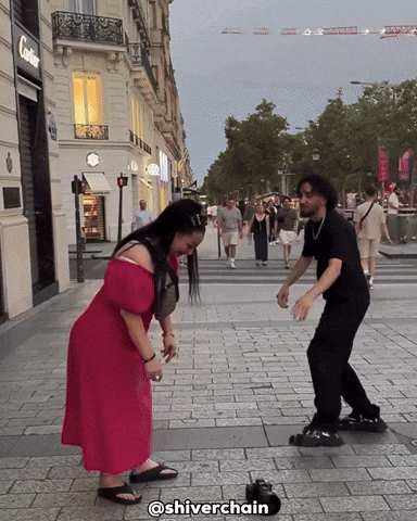 shiverchain weird scary ai monster GIF