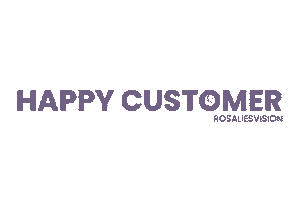 Rosaliesvision happy customer happycustomer rosaliesvision happy customer rosaliesvision Sticker