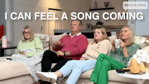 Song Sing GIF by Gogglebox Australia