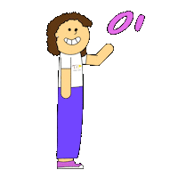 Cartoon Hello Sticker
