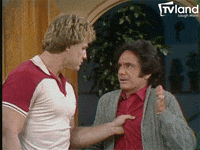 three's company lol GIF by TV Land Classic