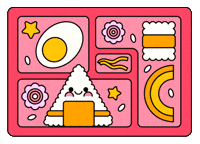 Bento Box Travel GIF by katycreates