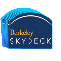 BerkeleySKYDECK cal berkeley accelerator skydeck Sticker