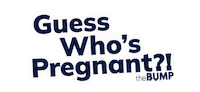 Im Pregnant Its A Boy Sticker by The Bump