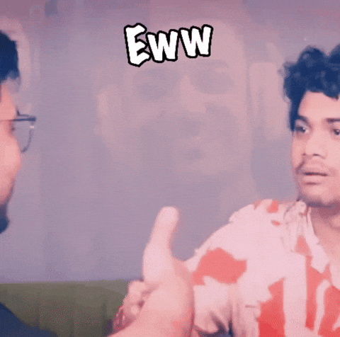 Teasing Eww GIF