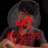 47 minutes left