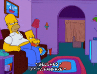 tired homer simpson GIF