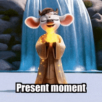 Wisdom Present Moment GIF by Moosiahzen