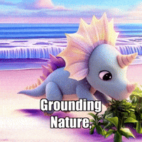 Wisdom Grounding GIF by Divineasaur