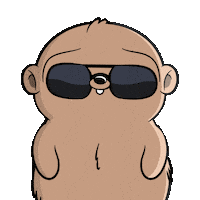 Reassuring Thank Goodness Sticker by Fugz Official