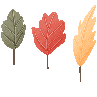 Hello Fall Sticker