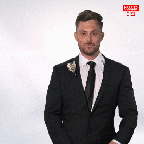 Channel 9 Reaction GIF by Married At First Sight Australia