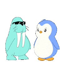 High Five Team Sticker by Pudgy Penguins