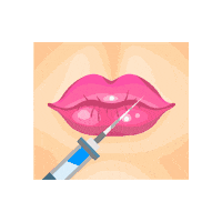 Makeup Lips Sticker