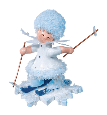 Skifahren Sticker by Kuhnert