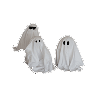 Halloween Ghost Sticker by Rick Rack Textiles