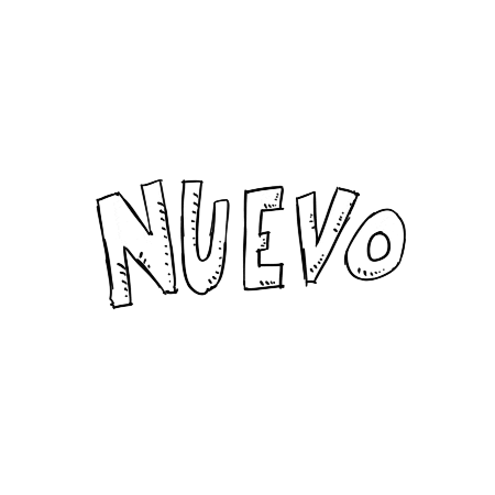 Letters Nuevo Sticker