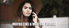 Mellow Yellow Kristina GIF by Deimos One