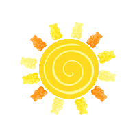 Gummy Bear Summer Sticker by Albanese Candy