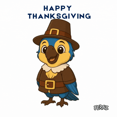 Thanksgiving Turkey GIF by Feraz NFT